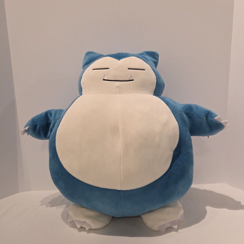 POKEMON Snorlax 16” Nintendo "GAME FREAK" Soft Plush Stuffed Toy Animal
